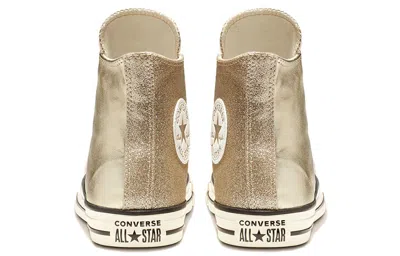 Converse (wmns)  Chuck Taylor All Star Shiny Metal High Top Gold