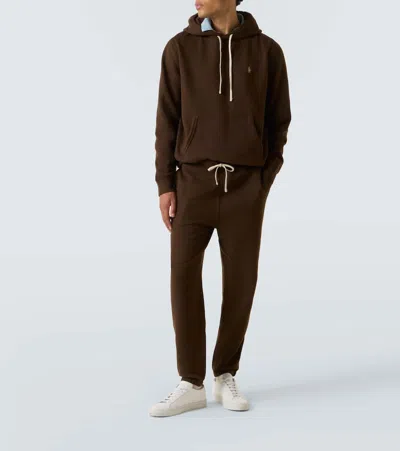 Polo Ralph Lauren Long Sleeve Shirts Man Ralph Lauren - Lspohood M2 Long Sleeve Knit - Brown In Brown