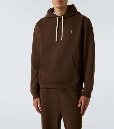 Polo Ralph Lauren Long Sleeve Shirts Man Ralph Lauren - Lspohood M2 Long Sleeve Knit - Brown In Brown