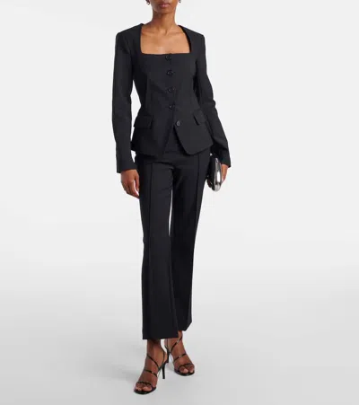 Simkhai Michelle Flared Pants In Black