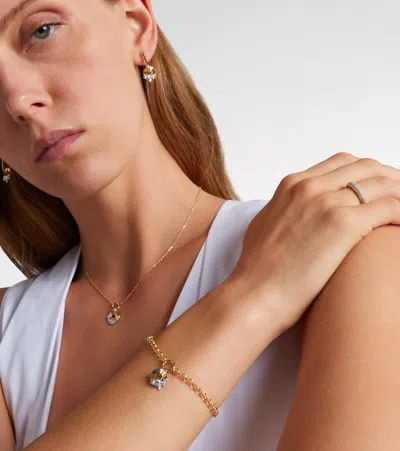 Foundrae 18kt Gold Earrings With Diamonds In Gold