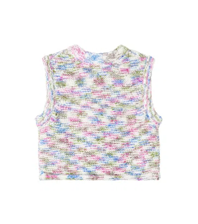 Scotch & Soda Knitted Sweater Vest In Multi