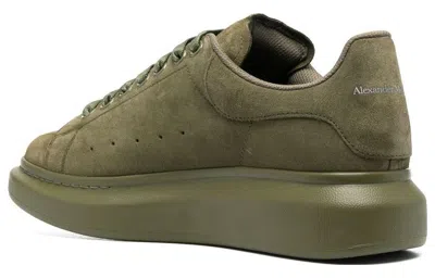 Alexander Mcqueen Oversized Sneaker 'moss Green Suede'