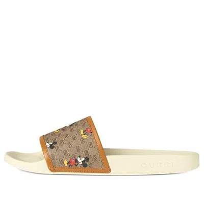 Gucci Disney X  Gg Slide 'mickey Mouse' In Multi