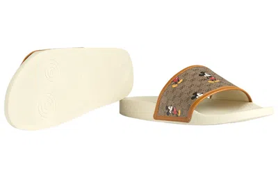 Gucci Disney X  Gg Slide 'mickey Mouse' In Multi