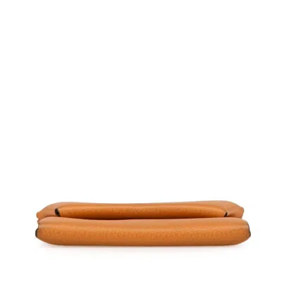 Pre-owned Hermes Brown Coin Purse/coin Case ()