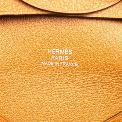 Pre-owned Hermes Brown Coin Purse/coin Case ()