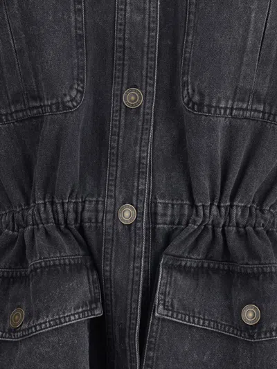 Isabel Marant Étoile Marant Etoile Women Nossia Denim Jacket In Blue