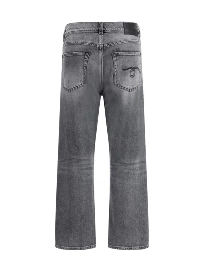 R13 Boyfriend Jeans In Gray