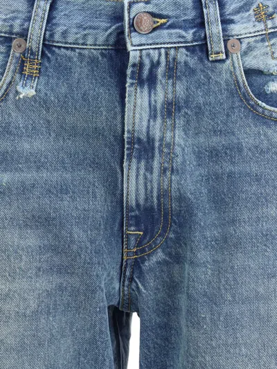 R13 Boyfriend Jeans In Blue