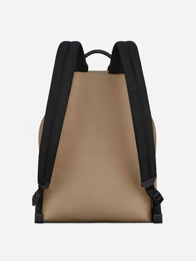 Givenchy Essential U Backpack In Canvas In Brown