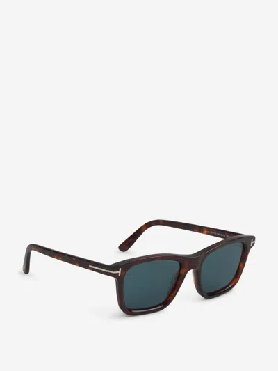 Tom Ford Barron 54mm Square Sunglasses In Multi