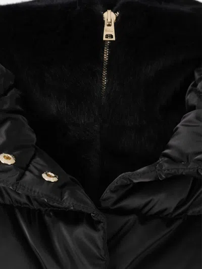 Herno Quilted Hooded Gilet In Black