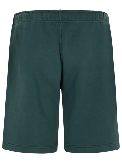 Autry Bermuda Shorts Elastic Waistband In Green