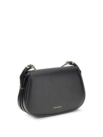 Michael Kors Medium Lydia Shoulder Bag In Black