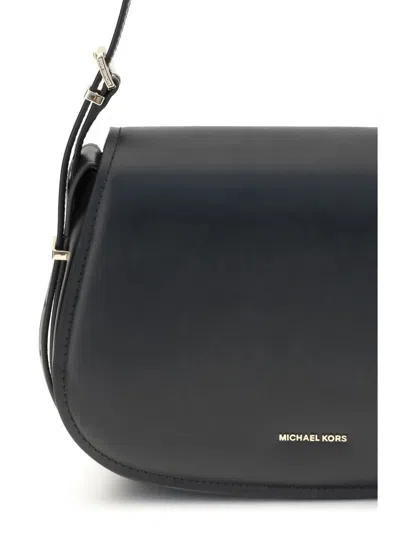 Michael Kors Medium Lydia Shoulder Bag In Black