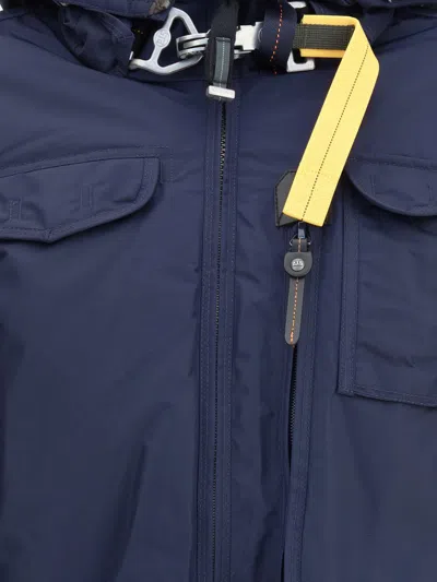 Parajumpers Women Gobi Hooded Bomber Jacket In Blue