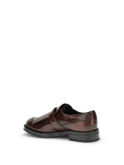 Church's Brown Leather Piper Monk Strap Shoes In Brown