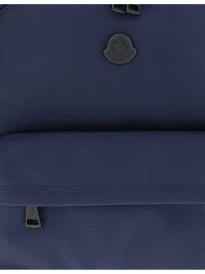 Moncler Men New Pierrick Backpack In Blue