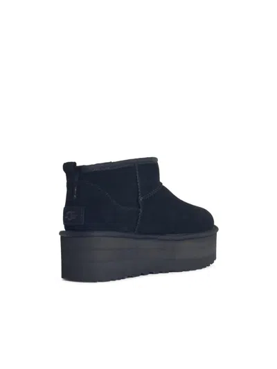 Ugg Classic Ultra Mini Platform Boots In Black