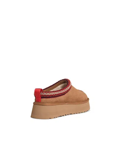 Ugg Biscuit Suede Tazz Ii Slippers In Brown