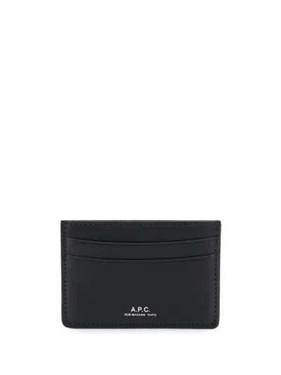 A.p.c. Wallet In Black