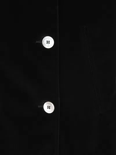 Camplin Woman Coat Black Size 10 Wool, Polyamide In Black