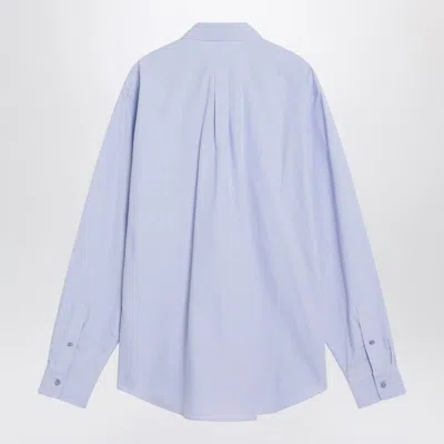 Givenchy Light Blue Button-down Shirt In Cotton In Blue