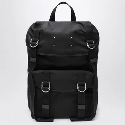 Maison Margiela Men Technic Medium Backpack In Black