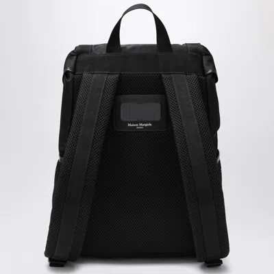Maison Margiela Men Technic Medium Backpack In Black