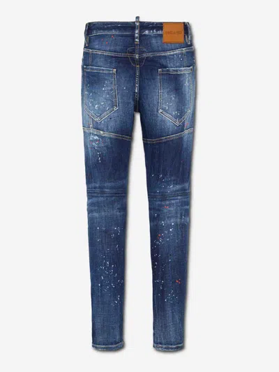 Dsquared2 Dsquared Men Cotton Jeans In Blue