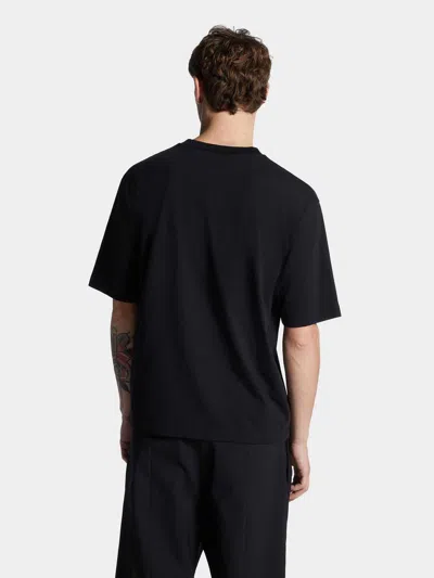 Dsquared2 Short-sleeved T-shirt In Black