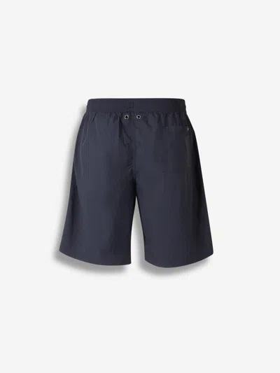 Herno Drawstring-waist Swim Shorts In Blue