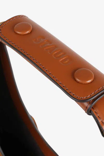 Staud Brown Tote Bags In Brown