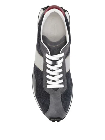 Tod's Gommino Panelled Low-top Sneakers In Multi