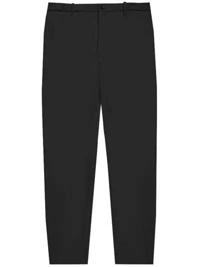 Incotex Button-fastening Trousers In Black