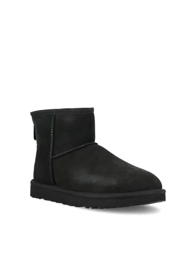 Ugg W Classic Mini Ii Snow Boots 1016222 Black In Black