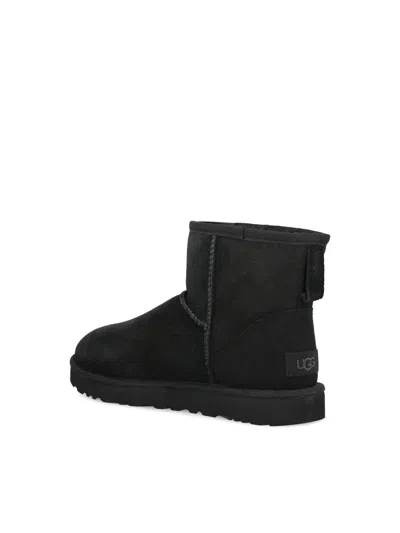 Ugg W Classic Mini Ii Snow Boots 1016222 Black In Black