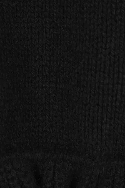 Cecilie Bahnsen Bill Vest Recycled Cashmere In Black