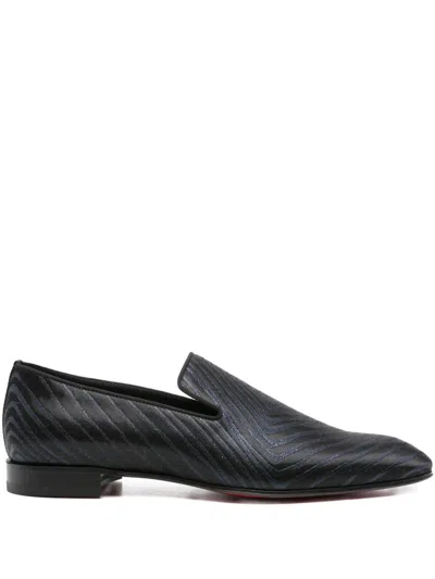 Christian Louboutin Men Dandelion Dandelion Mocassino In Blue