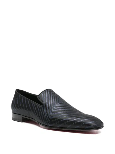 Christian Louboutin Men Dandelion Dandelion Mocassino In Blue