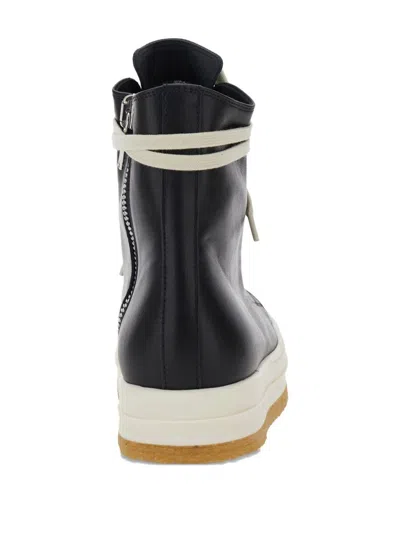 Rick Owens Lace-up Zip-fastening Sneakers In Multi