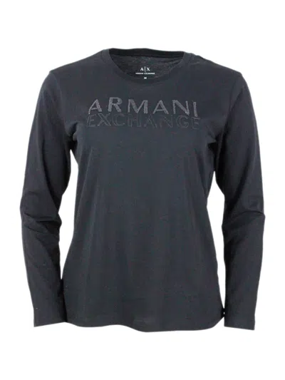 Armani Exchange T-shirts And Polos In Black
