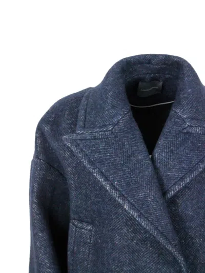 Lorena Antoniazzi Coats In Blue