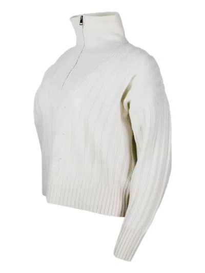 Lorena Antoniazzi Sweaters In Gray