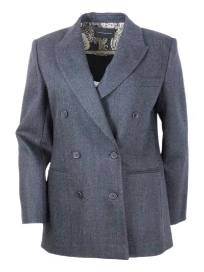 Lorena Antoniazzi Jackets In Blue