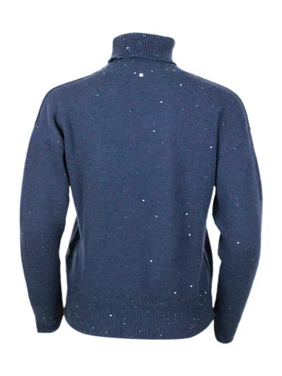 Lorena Antoniazzi Sweaters In Blue