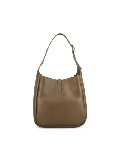 Saint Laurent Le 5 A 7 Strong Moss Shoulder Bag