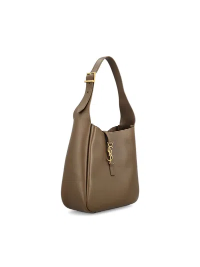 Saint Laurent Le 5 A 7 Strong Moss Shoulder Bag
