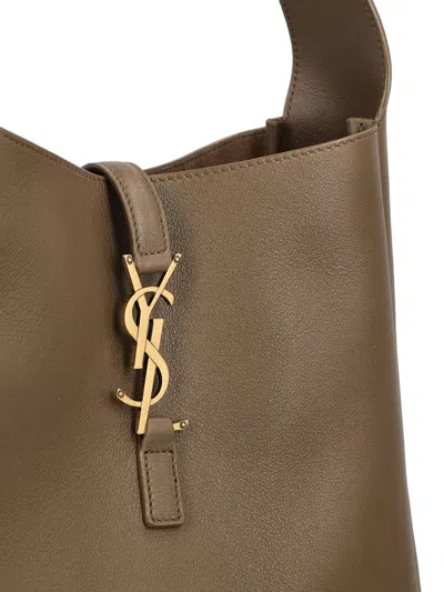 Saint Laurent Le 5 A 7 Strong Moss Shoulder Bag